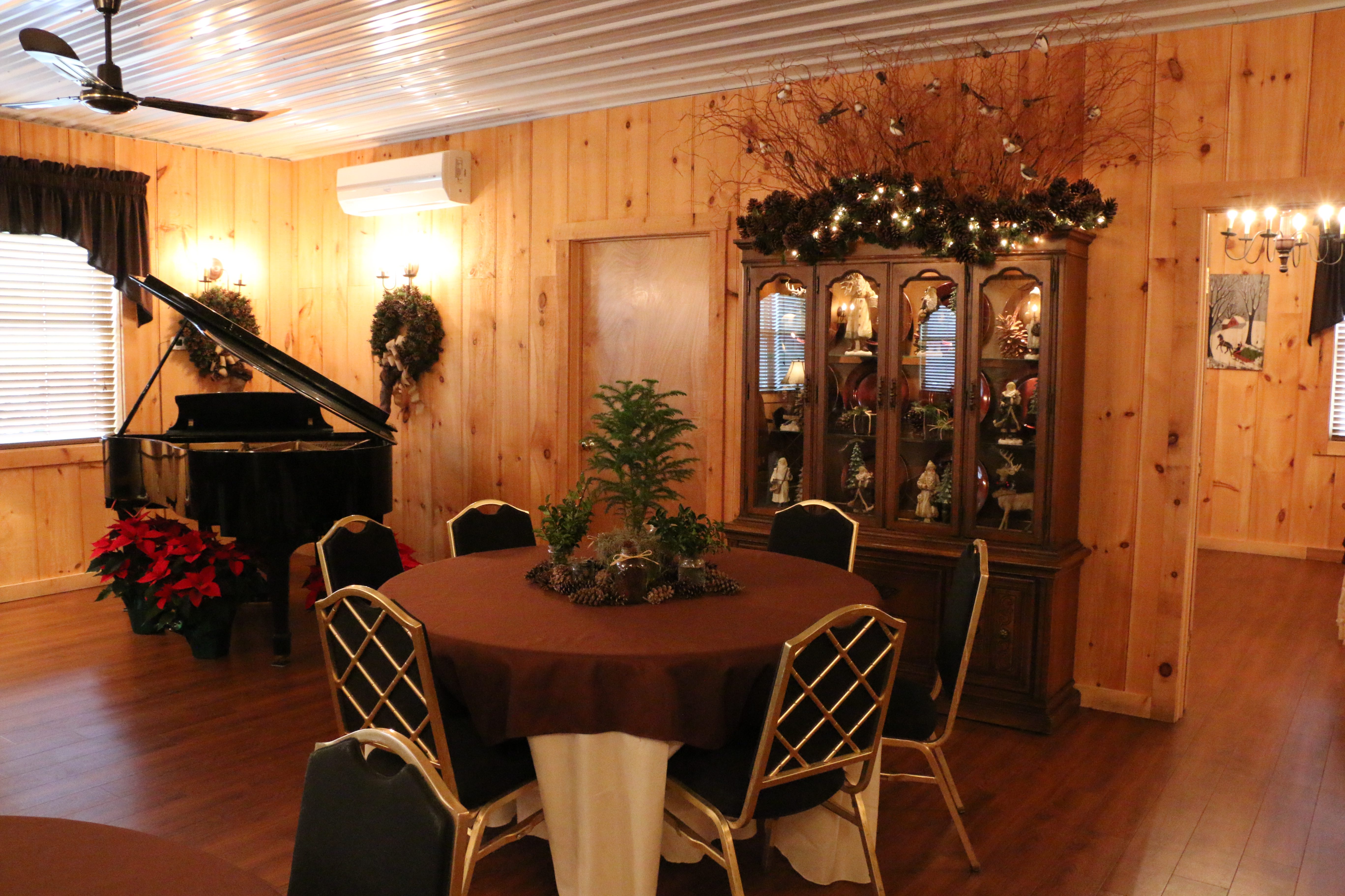 banquet in living room